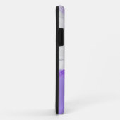 紫と白 Case-Mate iPhoneケース (裏面/右)