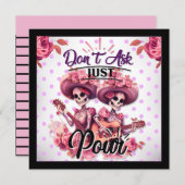 紫と砂糖かわいらしスカル シーズンカード (正面/裏面)