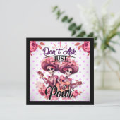 紫と砂糖かわいらしスカル シーズンカード (スタンド正面)