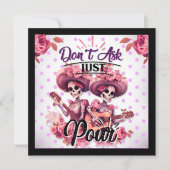 紫と砂糖かわいらしスカル シーズンカード (正面)