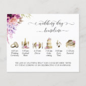 紫と紫のタイムラ結婚インとプログラム (正面)