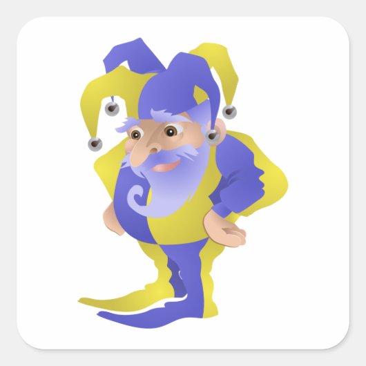 紫と緑のエステル スクエアシール (正面)