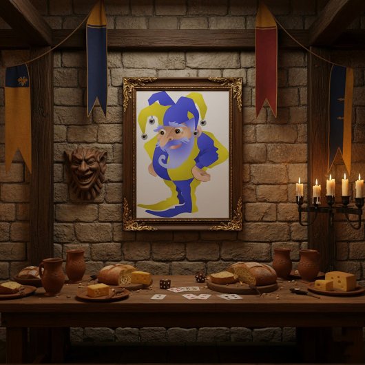 紫と緑のエステル ポスター