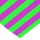 紫と緑のデザイン ショートテーブルランナー (コーナー)