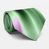 紫と緑のネックタイのスター ネクタイ (ロール)