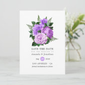 紫と緑のフローラ結婚ズ セーブザデート (スタンド正面)