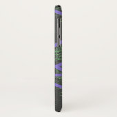 紫と緑のモザイク模様 Case-Mate iPhoneケース (裏面/左)