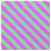 紫と緑の斜線ストライプ ファブリック (クローズアップ)