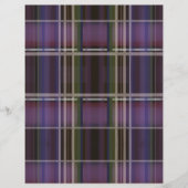 紫と緑の格子縞 (正面)