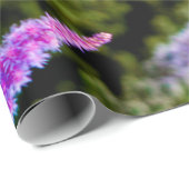 紫と緑の野草 ラッピングペーパー (ロールコーナー)