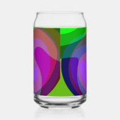 紫と緑403 ガラス缶 (左)