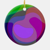 紫と緑403 セラミックオーナメント (裏面)