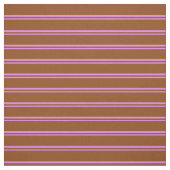 紫と茶色の色のストライプ ファブリック (見本)