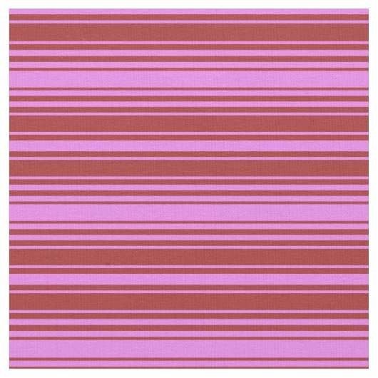 紫と茶色の色の線 ファブリック (クローズアップ)