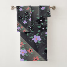 紫と赤のフローラ