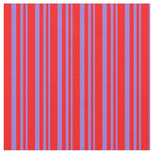 紫と赤の色のストライプ ファブリック (クローズアップ)