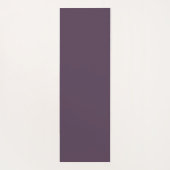 紫と赤面のピンクの線のストライプパターン ヨガマット (裏面)