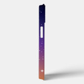 紫と金の星空の夕焼け空 Case-Mate iPhoneケース (裏面 / 右)