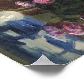 紫と金ゴールドのカプリス – James Whistler ポスター (角)