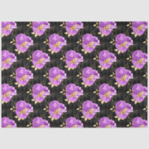 紫と金ゴールドのフローラシリーズデザイン16