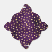 紫と金ゴールドのヴィンテージウ動揺してィザード フェイバーボックス (折り畳みなし)