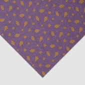 紫と金ゴールドの落下離れのデカップ 薄葉紙 (詳細)