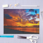 紫と金ゴールドの魅力 薄葉紙 (クラフト)