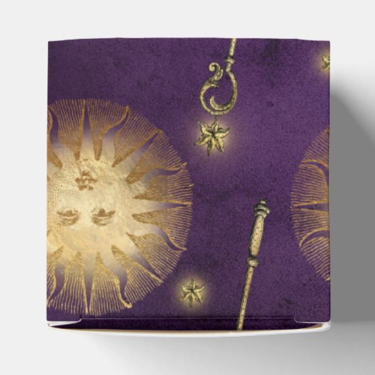 紫と金ゴールドウィザード フェイバーボックス (上部)