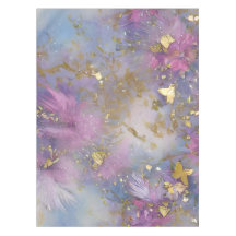 紫と金ゴールドグリッターストームファンタジー