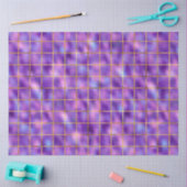 紫と金ゴールドシリーズデザイン3 薄葉紙 (クラフト)