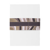 紫と金ゴールドマーブル結婚ズ 招待状ベリーバンド (裏面例)