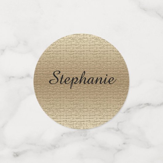 紫と金ゴールド90番目の誕生日テーブルの装飾 コンフェッティ (スモール正面)