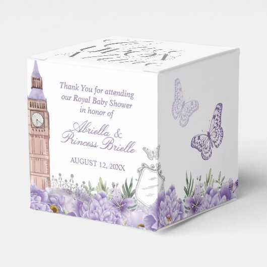 紫と銀が一度だけプリンセス フェイバーボックス (正面サイド)