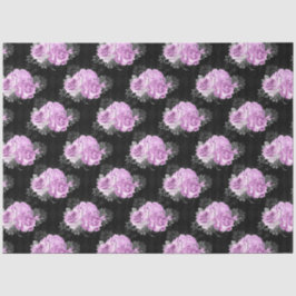 紫と銀のフローラシリーズデザイン10 薄葉紙