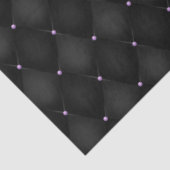 紫と銀のフローラシリーズデザイン15 薄葉紙 (詳細)