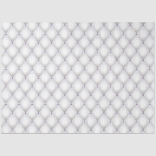 紫と銀のフローラシリーズデザイン18 薄葉紙 (正面)