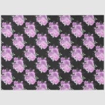 紫と銀のフローラシリーズデザイン19