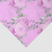 紫と銀のフローラシリーズデザイン7 薄葉紙 (詳細)