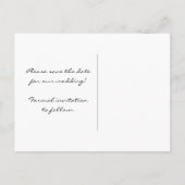 紫と銀は日付を保存 案内ポストカード (裏面)