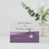 紫と銀は日付を保存 案内ポストカード (スタンド正面)