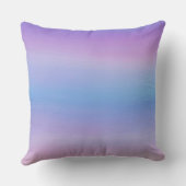 紫と青のグラデーションの筋 クッション (裏面)