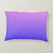 紫と青のグラデーション アクセントクッション (裏面)