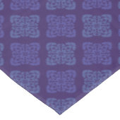 紫と青のダマスクパターン テーブルクロス (アングル)