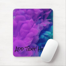 紫と青のデジタルスモーク