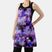 紫と青のフルエプロン エプロン (インサイチュ)