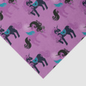 紫と青のユニコーンオンラベンダーデコパージュ 薄葉紙 (詳細)