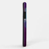 紫と青の抽象芸術ピラミッドアートケースメイトiPh Case-Mate iPhoneケース (裏面/右)