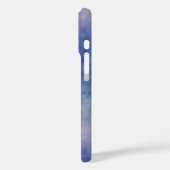 紫と青の抽象芸術水色スタイル Case-Mate iPhoneケース (裏面 / 左)