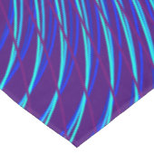 紫と青の線 – サイケデリック、トリップ(幻覚体験)のようなストライプ数 テーブルクロス (アングル)