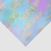 紫と青の虹色とバラゴールド絵を描箔 薄葉紙 (詳細)